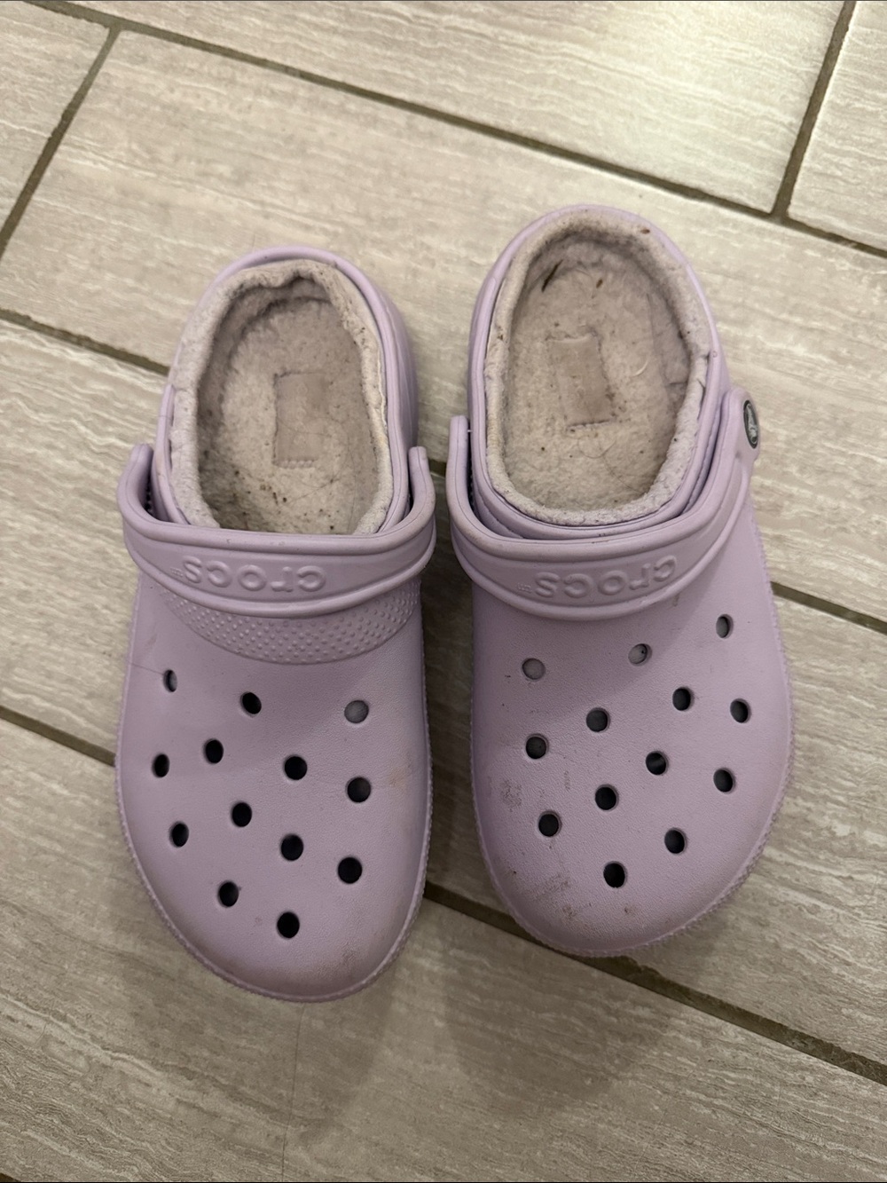 CROCS in Light Lavender